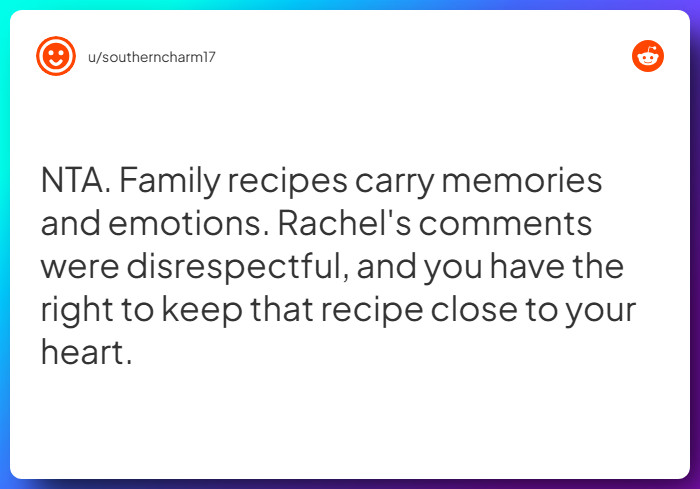 Comment from u/southerncharm17