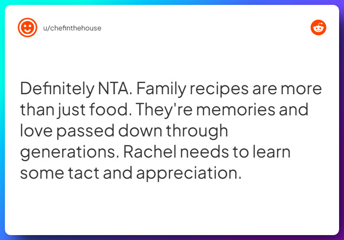 Comment from u/chefinthehouse