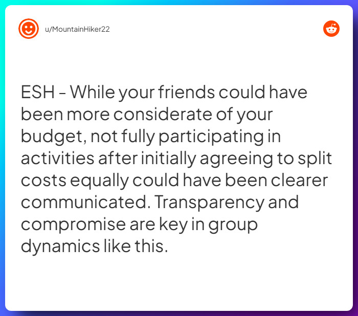 Comment from u/MountainHiker22