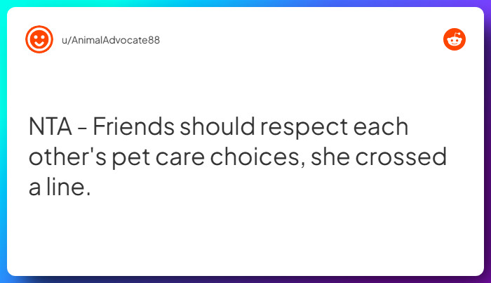 Comment from u/AnimalAdvocate88