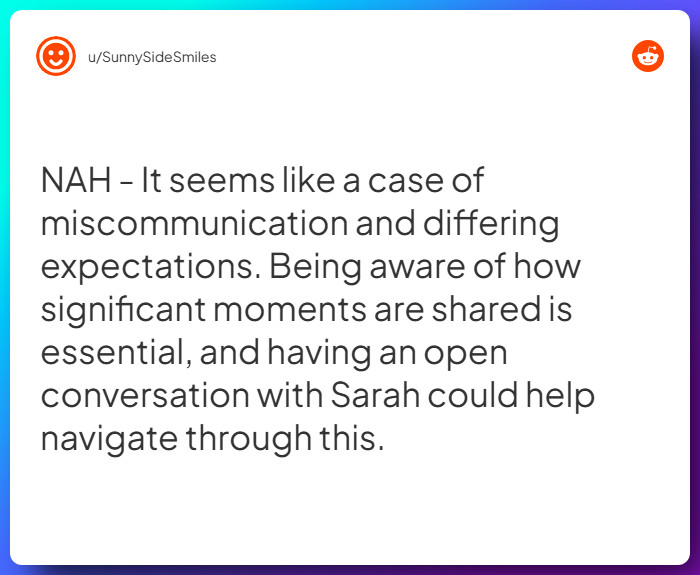 Comment from u/SunnySideSmiles