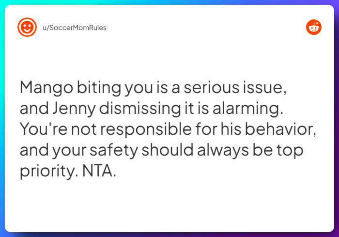 Comment from u/SoccerMomRules