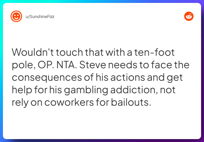 Comment from u/SunshineFizz