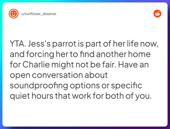 Comment from u/sunflower_dreamer