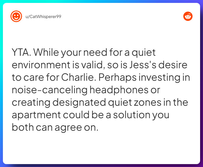 Comment from u/CatWhisperer99