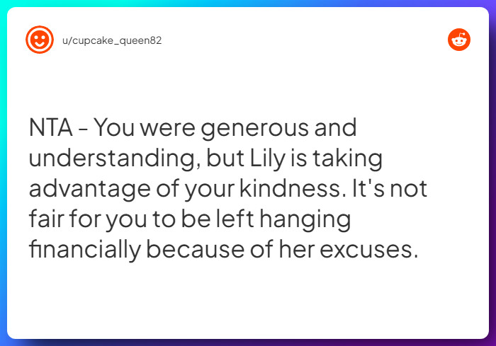 Comment from u/cupcake_queen82