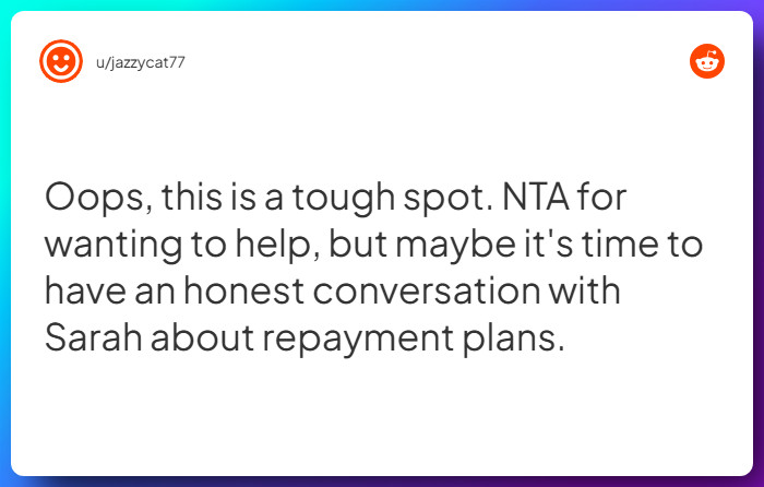 Comment from u/jazzycat77