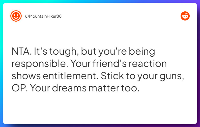 Comment from u/MountainHiker88