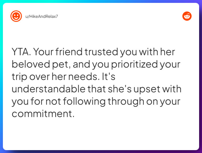 Comment from u/HikeAndRelax7