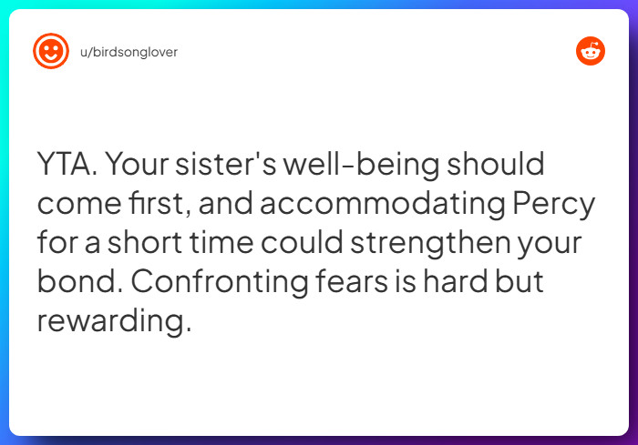 Comment from u/birdsonglover