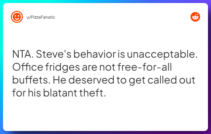 Comment from u/PizzaFanatic