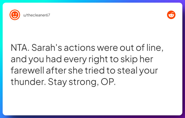 Comment from u/thecleaner67