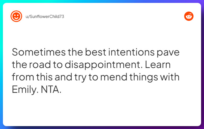 Comment from u/SunflowerChild73