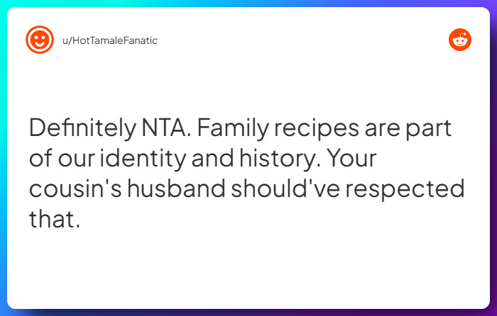 Comment from u/HotTamaleFanatic