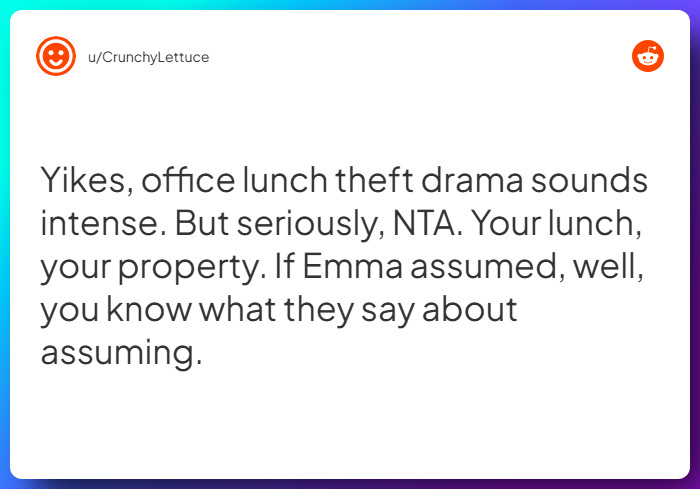 Comment from u/CrunchyLettuce