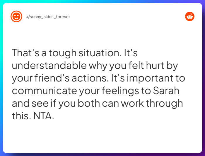 Comment from u/sunny_skies_forever