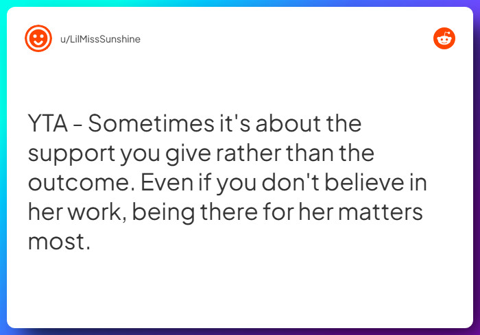 Comment from u/LilMissSunshine