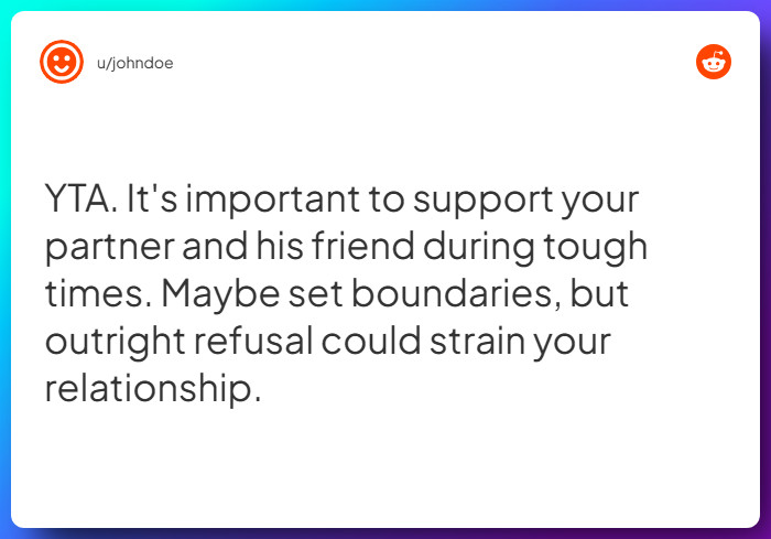 Comment from u/johndoe