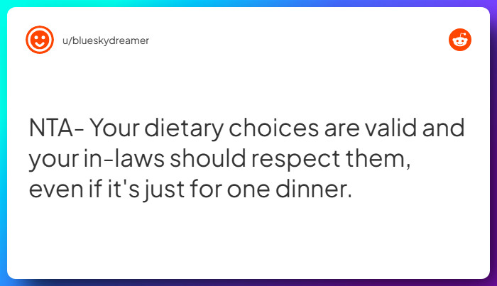 Comment from u/blueskydreamer