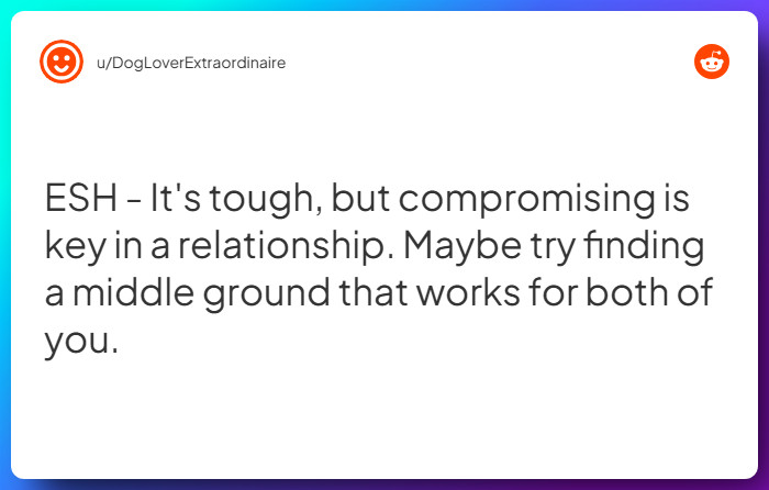 Comment from u/DogLoverExtraordinaire