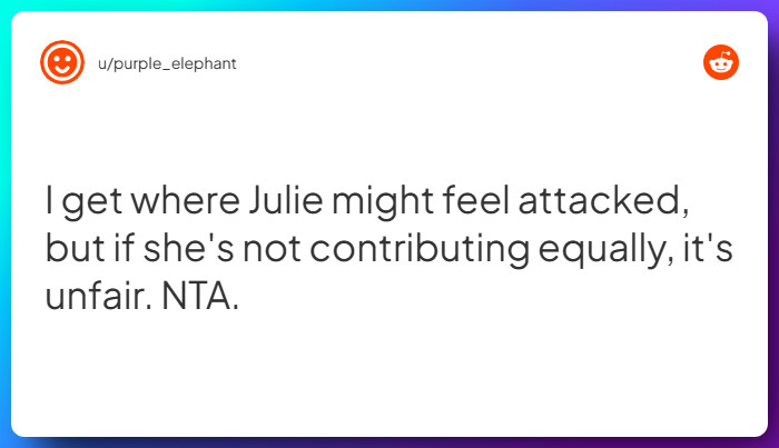 Comment from u/purple_elephant