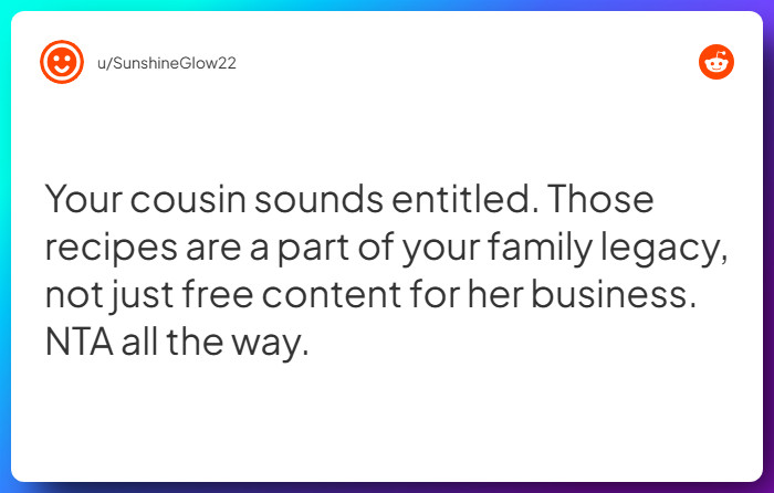 Comment from u/SunshineGlow22