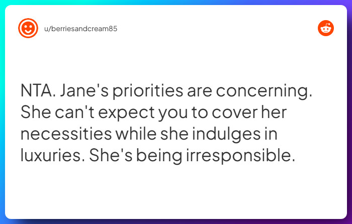 Comment from u/berriesandcream85