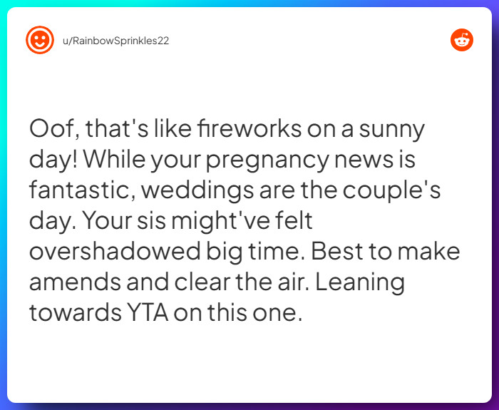 Comment from u/RainbowSprinkles22