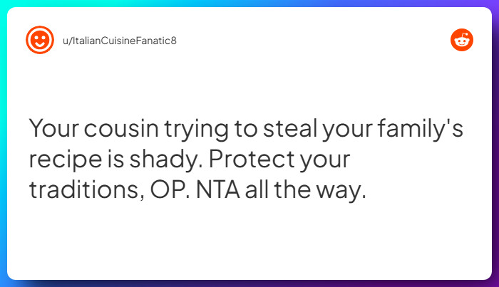 Comment from u/ItalianCuisineFanatic8