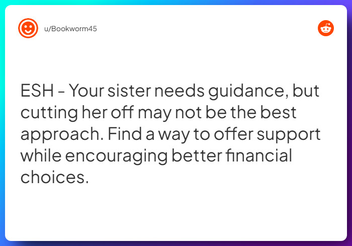 Comment from u/Bookworm45