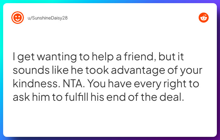 Comment from u/SunshineDaisy28