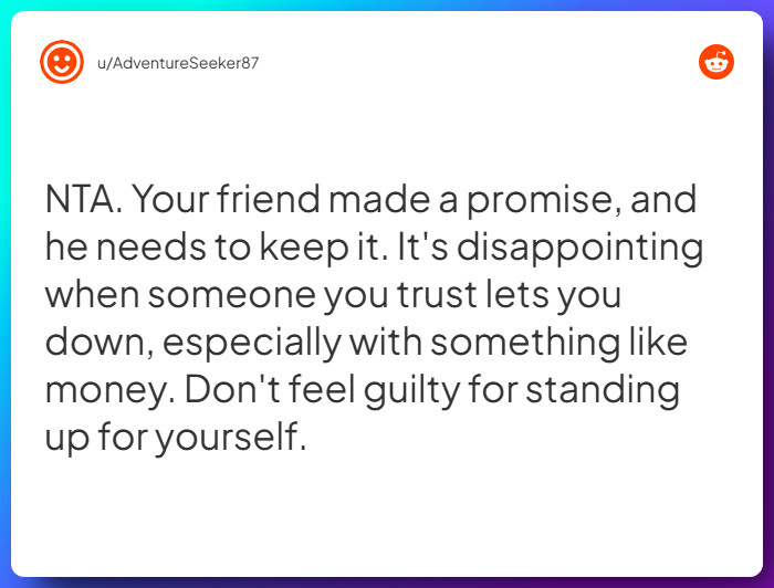 Comment from u/AdventureSeeker87