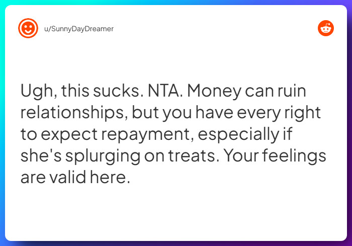 Comment from u/SunnyDayDreamer