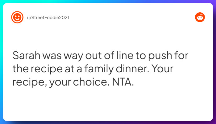 Comment from u/StreetFoodie2021