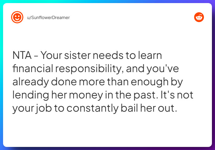 Comment from u/SunflowerDreamer