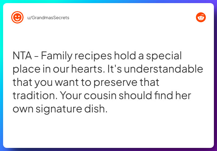 Comment from u/GrandmasSecrets