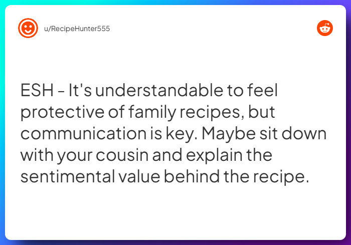 Comment from u/RecipeHunter555