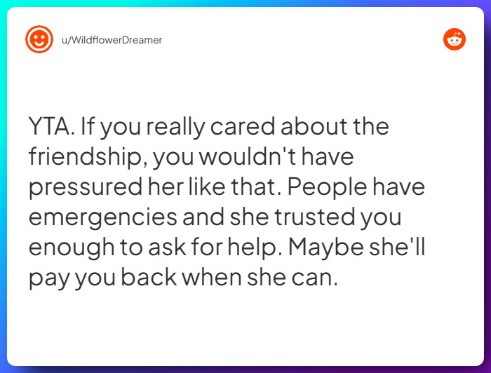 Comment from u/WildflowerDreamer