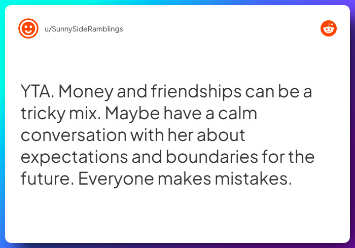 Comment from u/SunnySideRamblings