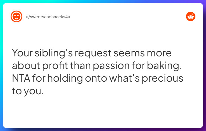 Comment from u/sweetsandsnacks4u