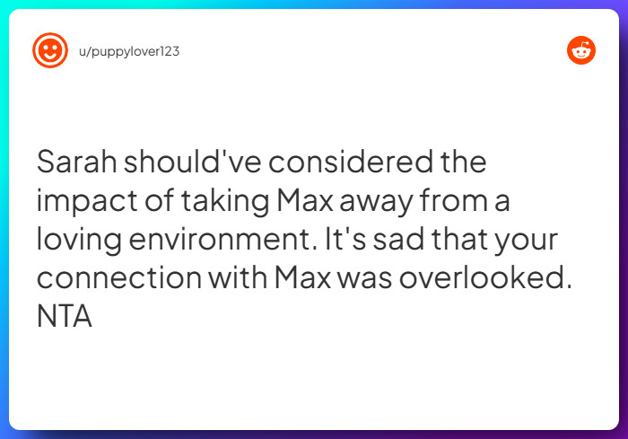 Comment from u/puppylover123