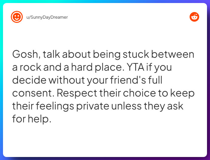 Comment from u/SunnyDayDreamer