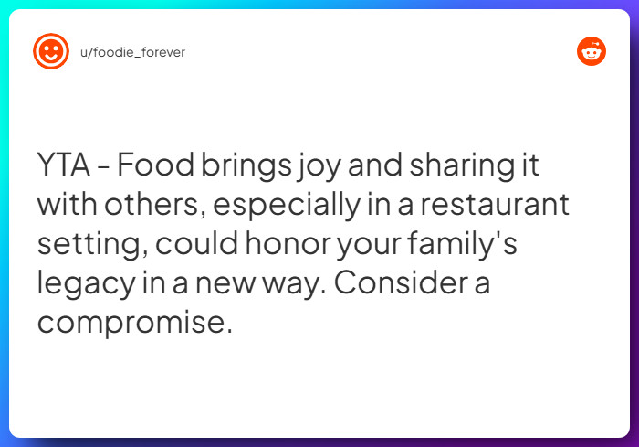 Comment from u/foodie_forever