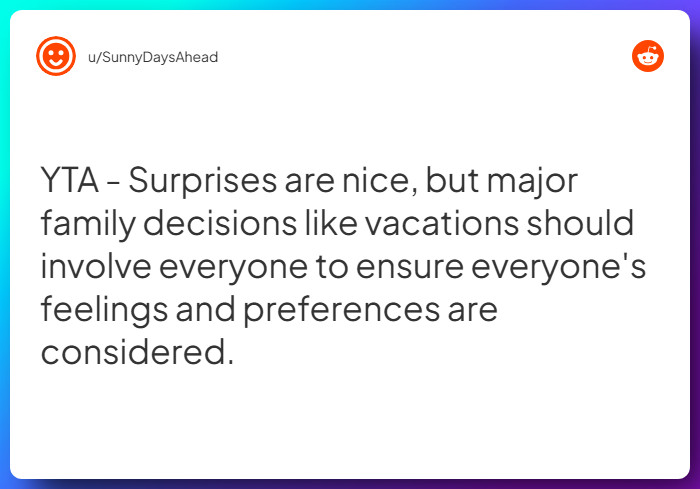 Comment from u/SunnyDaysAhead