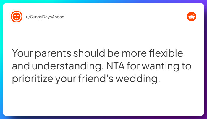 Comment from u/SunnyDaysAhead