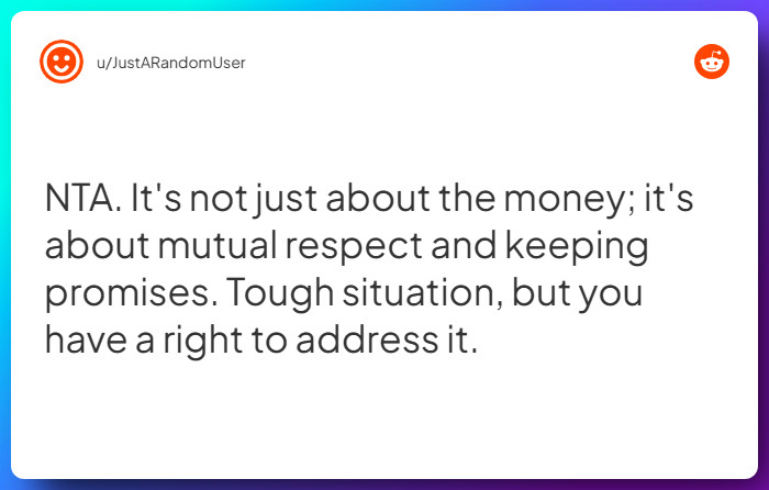 Comment from u/JustARandomUser