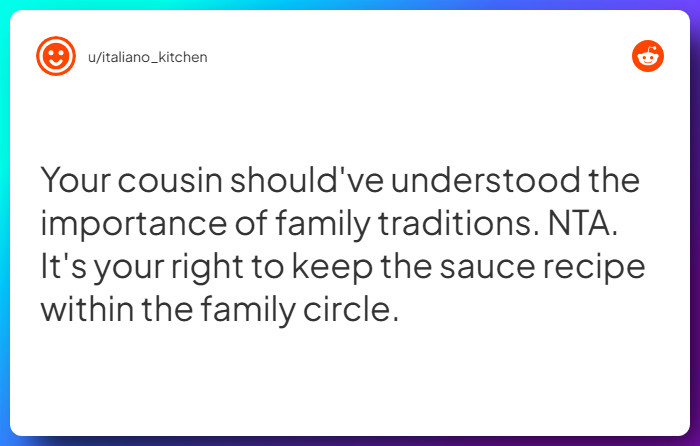 Comment from u/italiano_kitchen