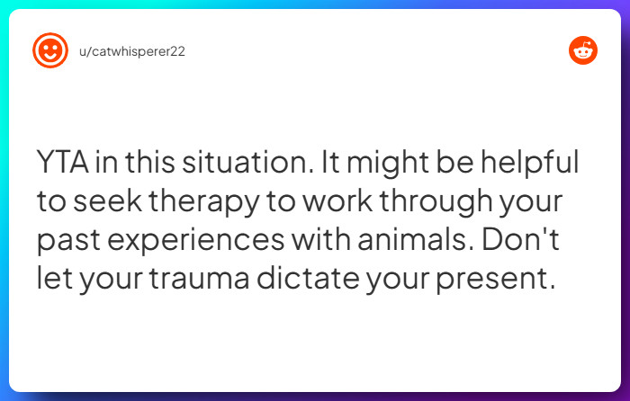 Comment from u/catwhisperer22