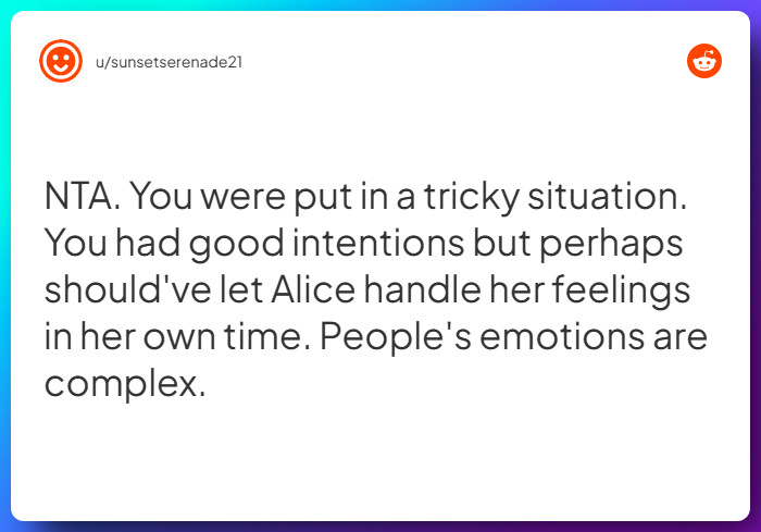 Comment from u/sunsetserenade21