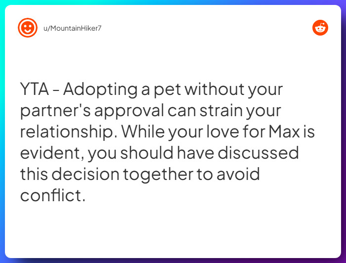 Comment from u/MountainHiker7